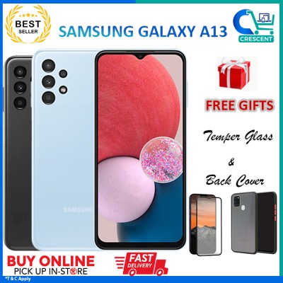 三星GALAXY A13 4G ||本地套装|| 4GBRAM 128GB ROM ||全新||本地三星保修1年|| 6.6英寸屏幕|| 50MP摄像头||附赠礼物！！！